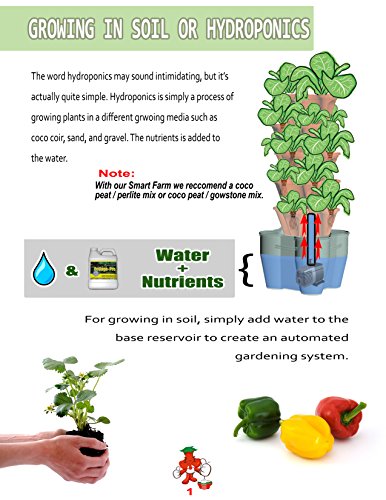 Automatic Self Watering Vertical Tower Garden System for Indoor or Outdoor Use S44423