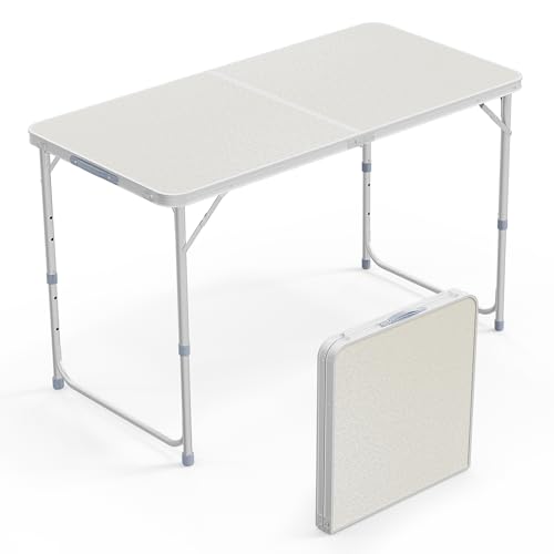 3ft Aluminum Folding Camping Table with Carrying Handle O3096