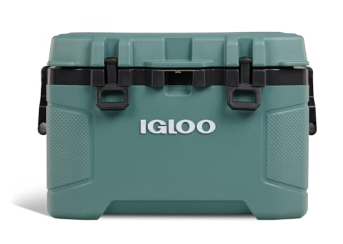 52Qt Wheeled Cooler, Insulated Hard Shell Ice Chest C327