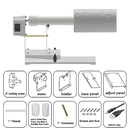 Tilting Cup Turner with 2-Way Rotation and Dust-Proof Cover E5265