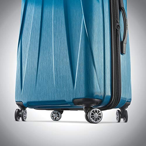Hardside Expandable Carry-On Luggage with Spinner Wheels, Black, 20-Inch O253