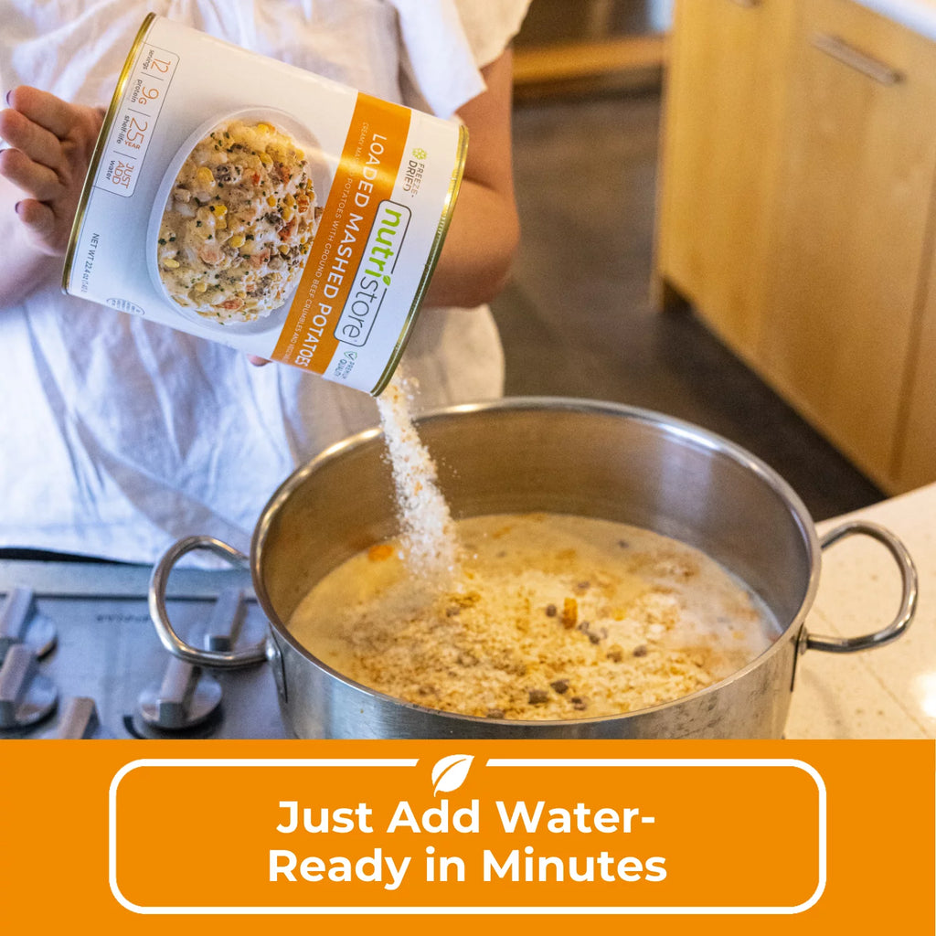 Freeze-Dried Loaded Mashed Potatoes, No. 10 Can S501909