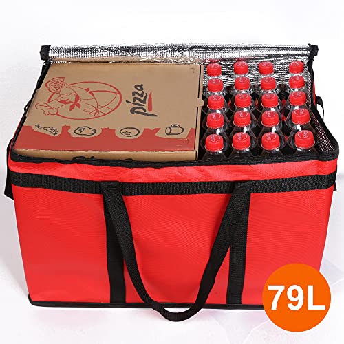 Insulated Food Delivery Bag Hot Cold Meal Carrier F1699
