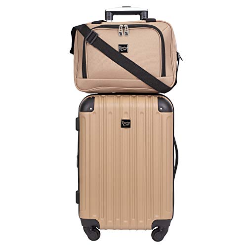 Hardside Luggage 4-Piece Set, Black D65508