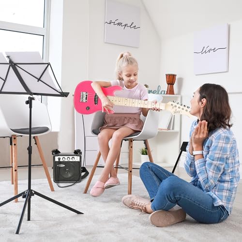 30 inch Kids Electric Guitar with Amp and Accessory Kit D923