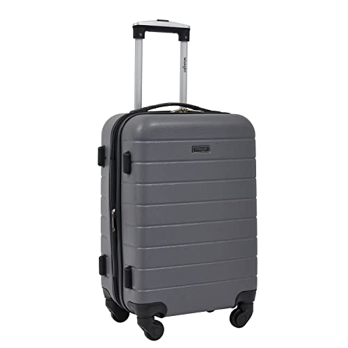 Smart Luggage Set with Cup Holder and USB Port, 20-Inch Carry-On D90568