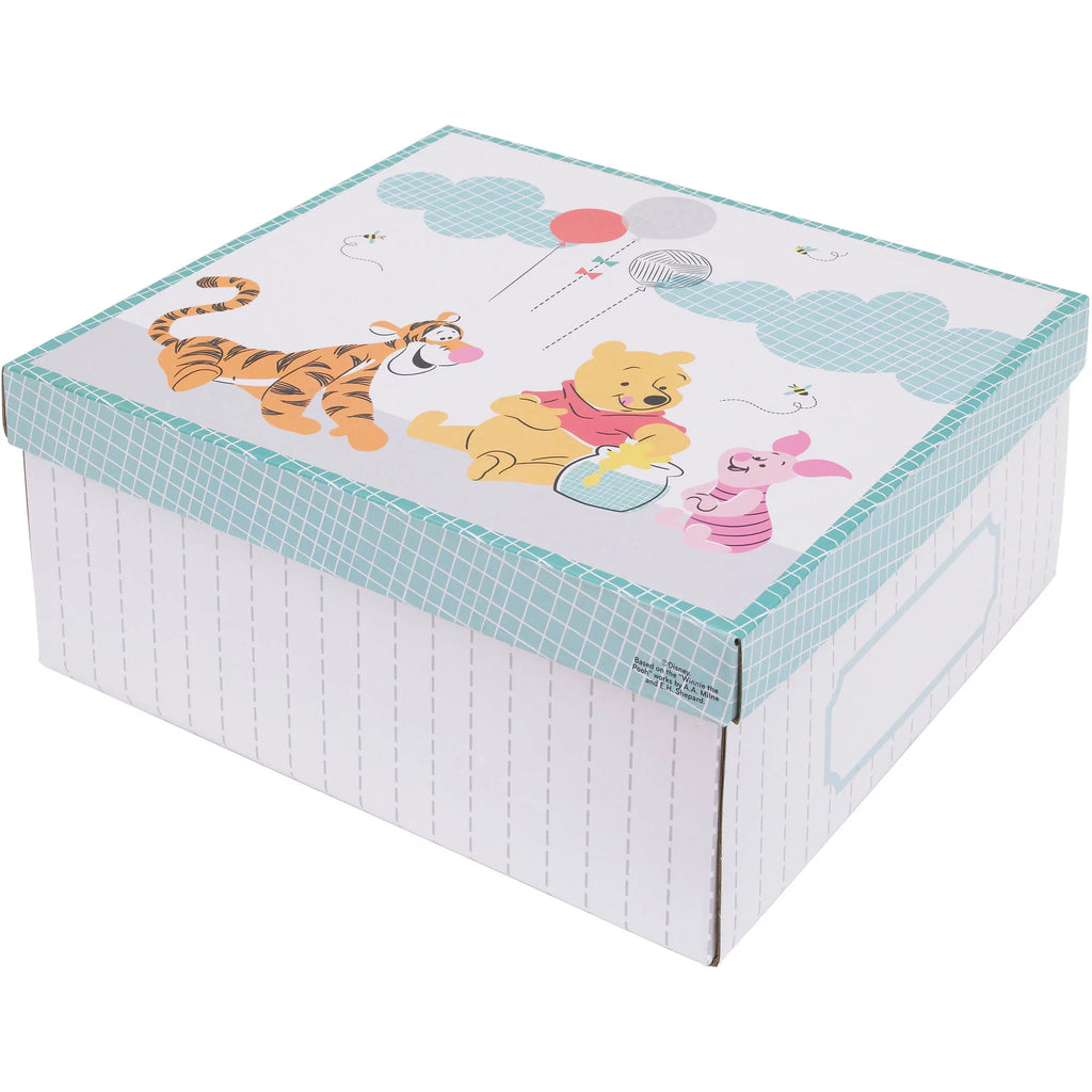 4-Piece Crib Bedding Set, Gray Red Blue N48905