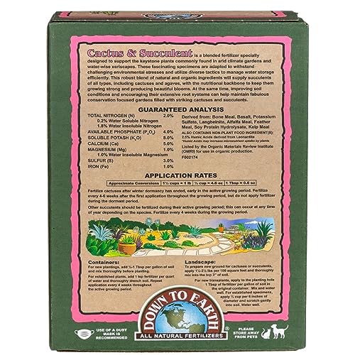 Cactus & Succulent Fertilizer 2-4-8, 1 lb D938