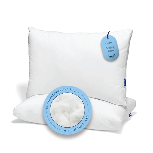 King Size Pillow, White, 2 Pack O284321