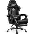 Ergonomic High Back Gaming Chair with Footrest PU Leather M911186