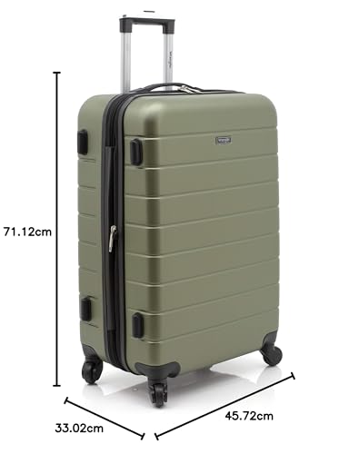 Smart Luggage Set with Cup Holder and USB Port, 20-Inch Carry-On D90568