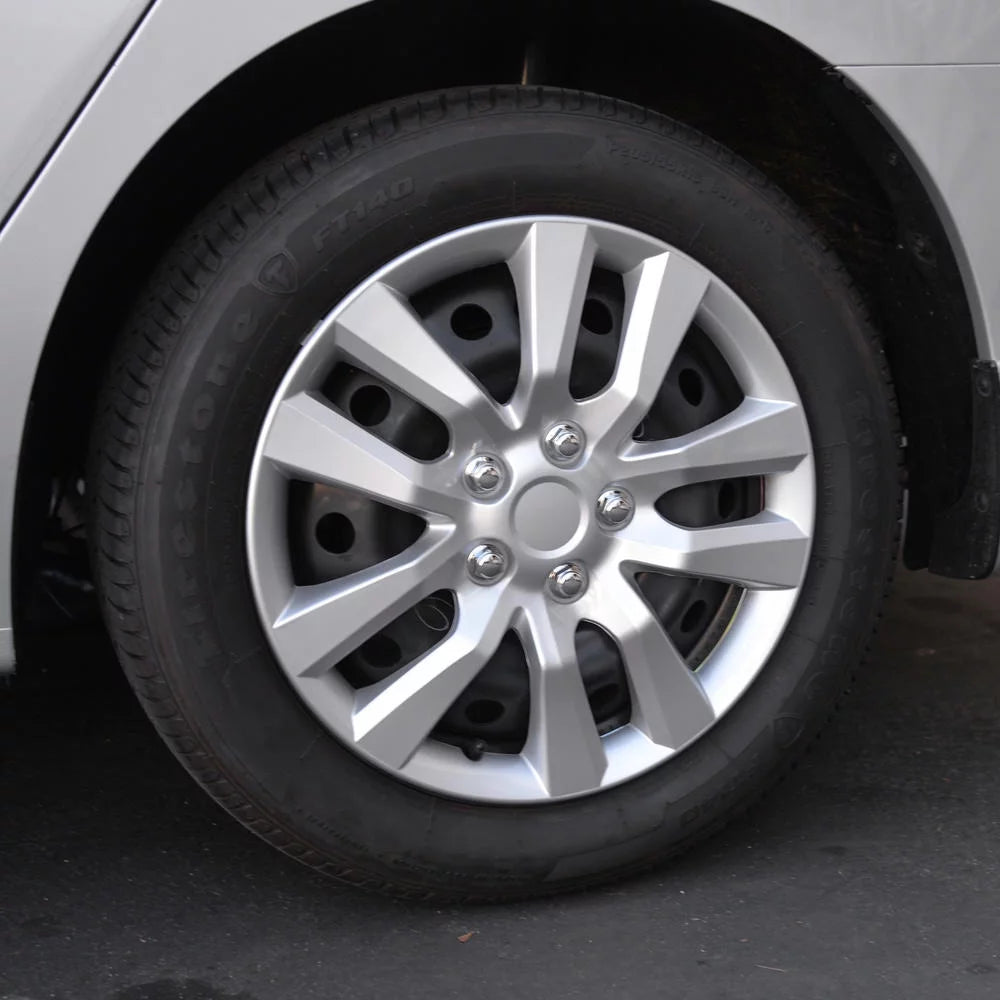 Hubcap Wheel Covers for Nissan Altima 16 Inch Silver Replica (4 Pieces) P5728