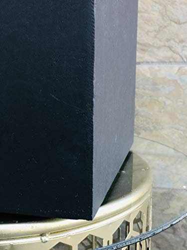 10 Inch Square Concrete Planter with Drainage Hole for Indoor Outdoor Patio Garden P69102