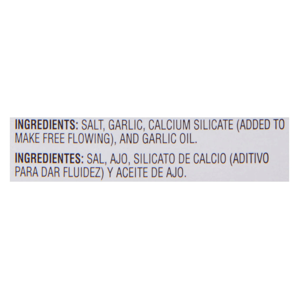 Garlic Salt Seasoning, 41.25 oz N1233