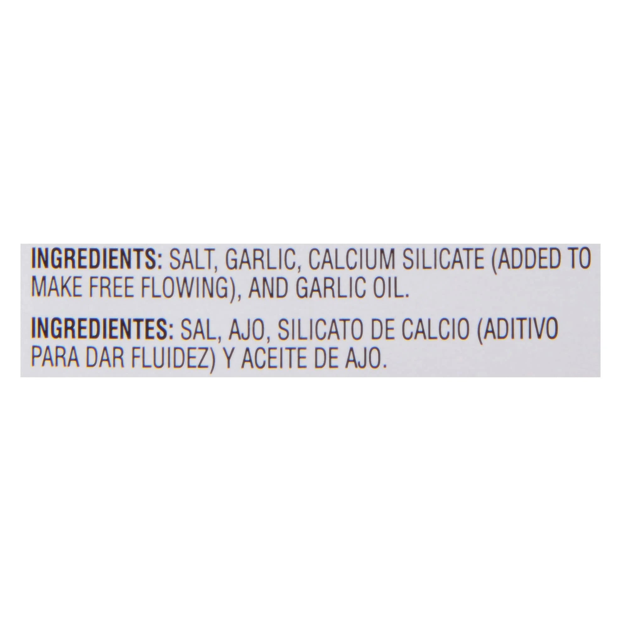 Garlic Salt Seasoning, 41.25 oz N1233
