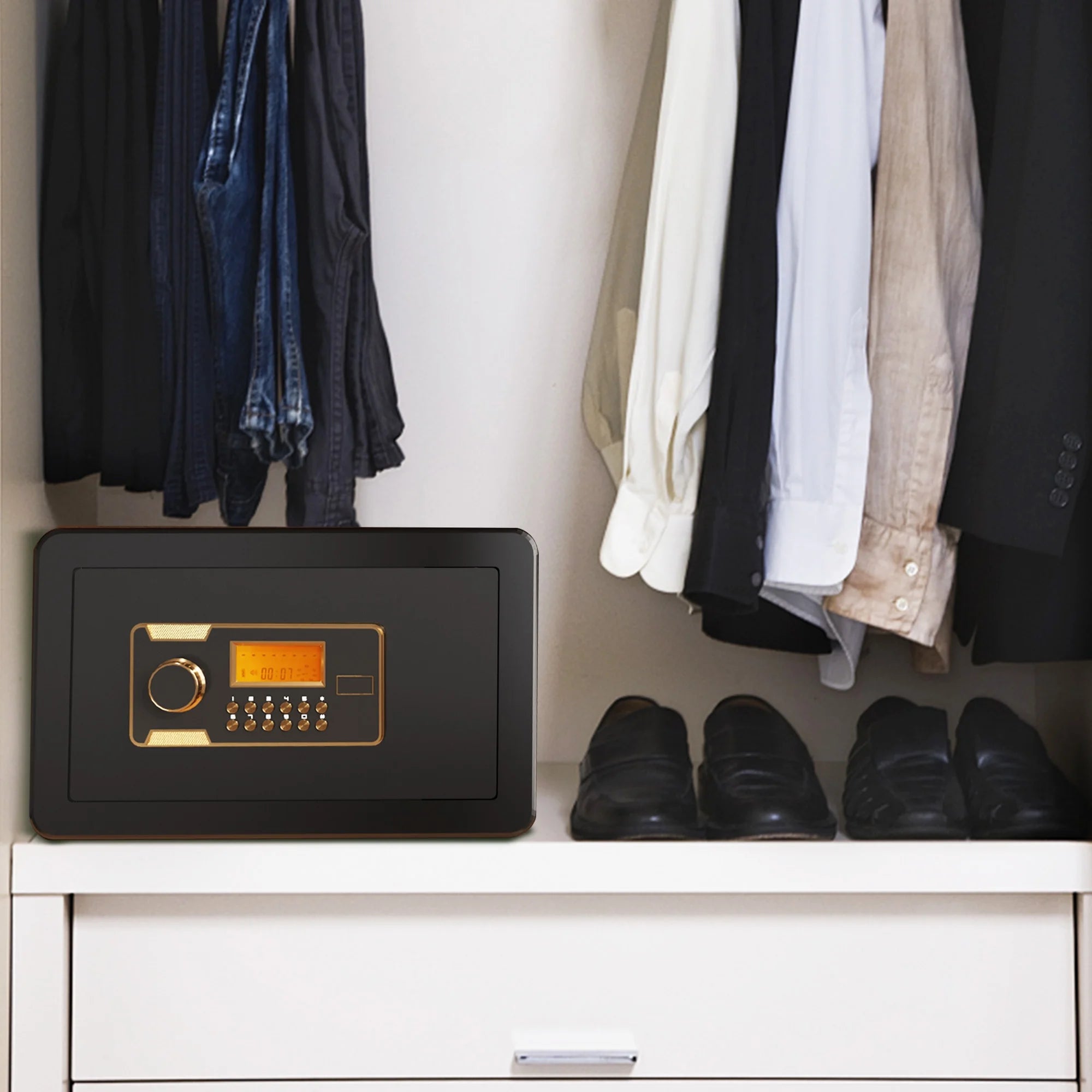 Security Safe Box with Digital Keypad for Documents and Valuables S4398
