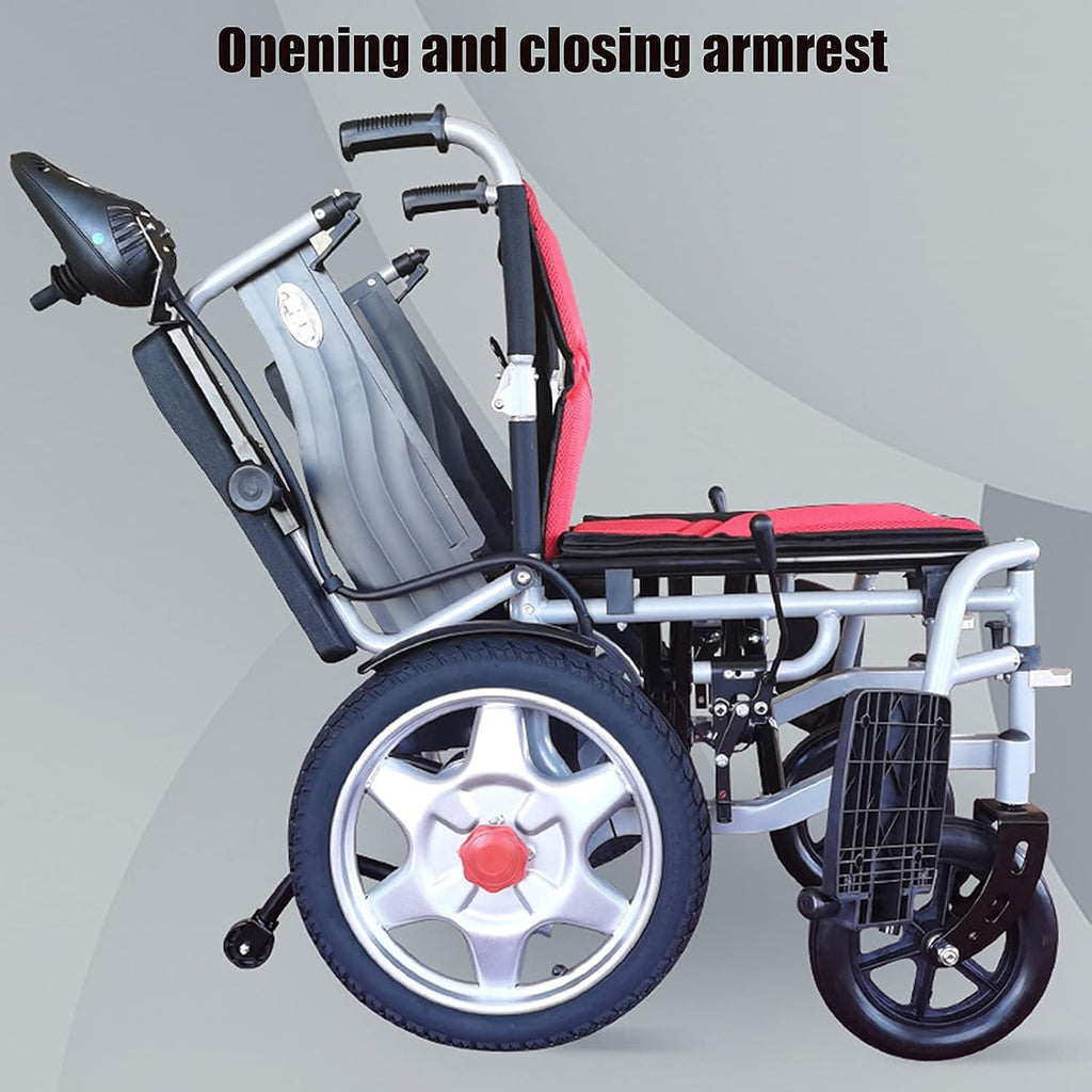 Foldable Electric Wheelchair for Adults, Supports 264 Lbs E45969