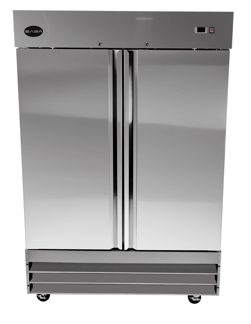 Commercial 47 cu ft Stainless Steel Reach-In Refrigerator, 2 Door Z690887