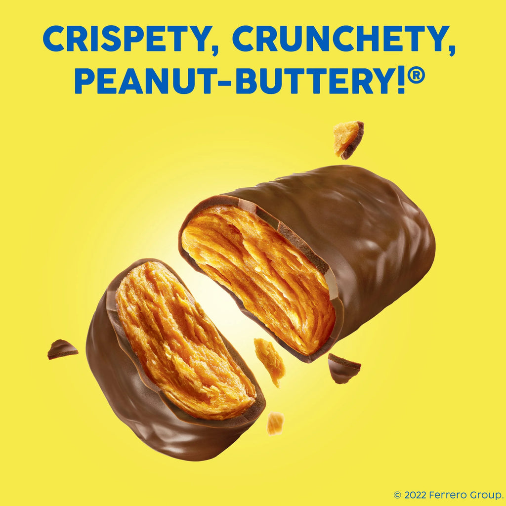 Chocolatey Peanut-Buttery Candy Bars, Individually Wrapped, 1.9 oz (24 Count) Z338343