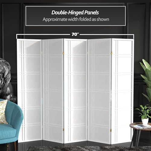 6 Panel Honey Room Divider D80902
