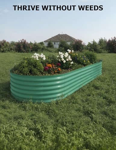 Galvanized Raised Garden Bed for Vegetables, Fruits and Flowers V33720