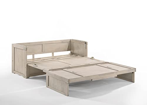 Murphy Cube Cabinet Bed (White, Queen) N4098