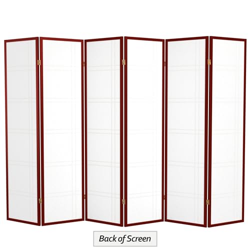 6 Panel Honey Room Divider D80902