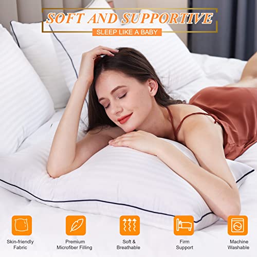 King Size Cooling Bed Pillows Set of 2 for Sleeping P946583