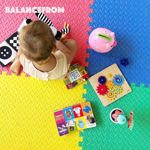 Puzzle Exercise Mat with EVA Foam Interlocking Tiles for MMA, Gymnastics and Home Gym H787