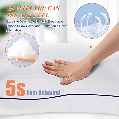 King Size Cooling Bed Pillows Set of 2 for Sleeping P946583