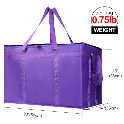Insulated Food Delivery Bag Hot Cold Meal Carrier F1699