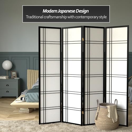 6 Panel Honey Room Divider D80902