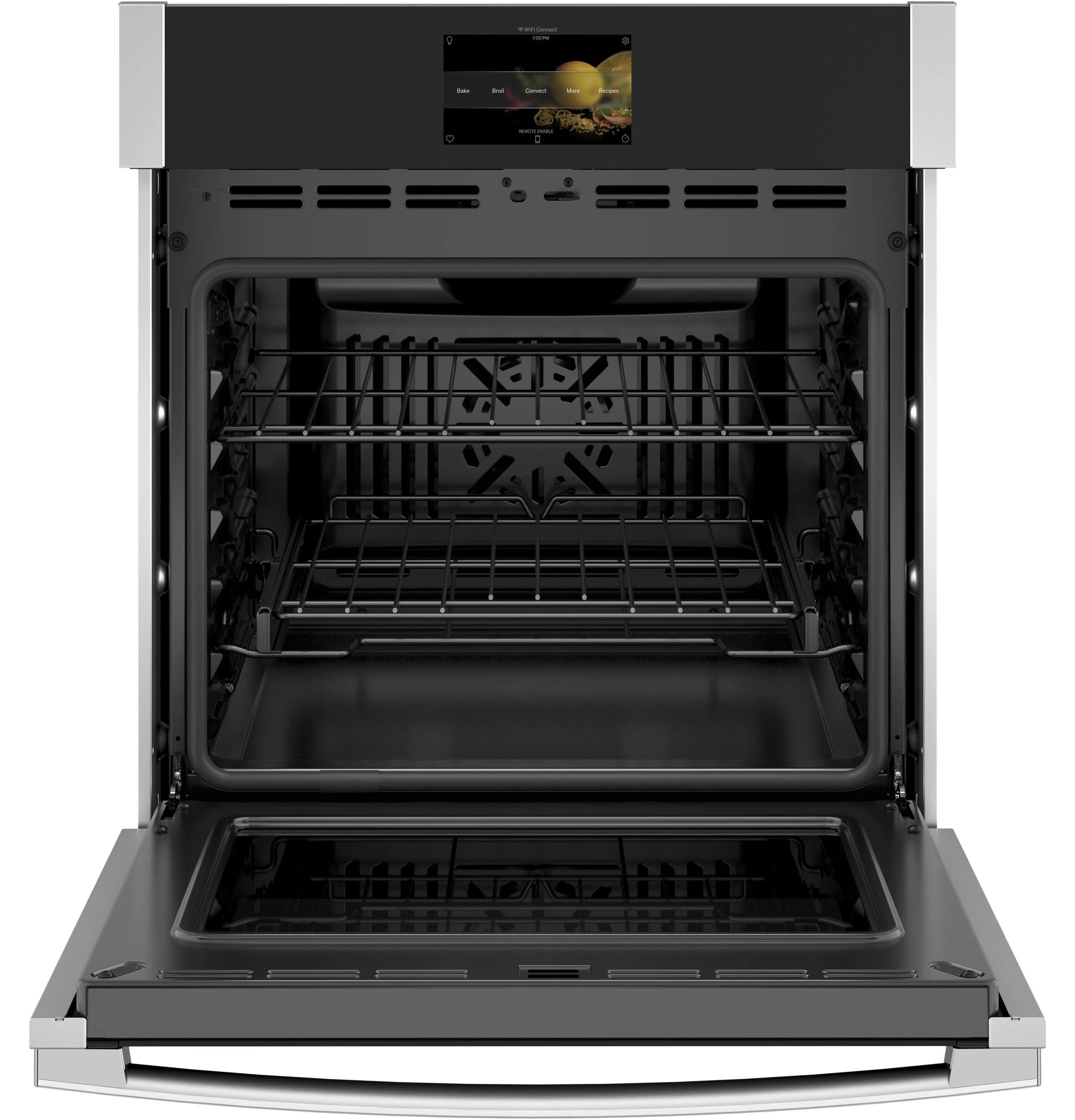 Single Wall Electric Oven Black Stainless Steel R5095