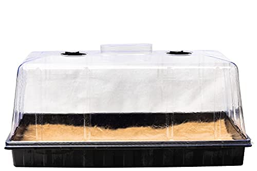 Seed Starter Trays with Humidity Domes, 3 Pack for Germination and Propagation L635