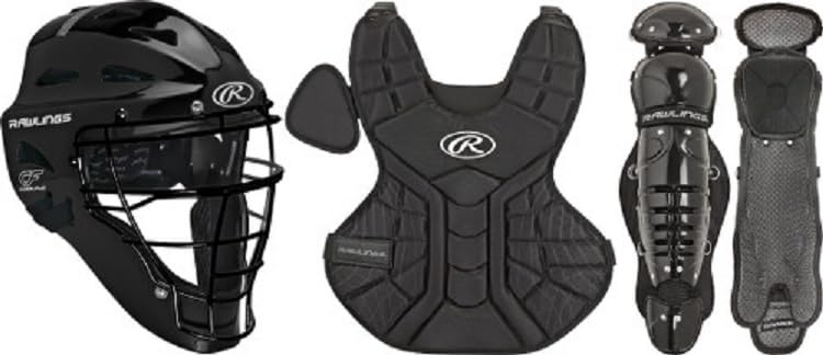 Youth Catcher's Set with Facemask, Chest Protector, Leg Guards J46764