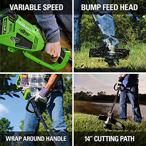 Cordless String Trimmer with Battery and Charger S66596