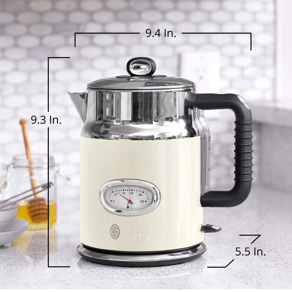 Retro 1.7L Electric Kettle, Cream N880