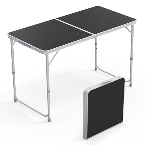 3ft Aluminum Folding Camping Table with Carrying Handle O3096