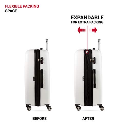 Expandable Hardside Luggage with Spinner Wheels and TSA Lock, Carry-On 19-Inch X51908