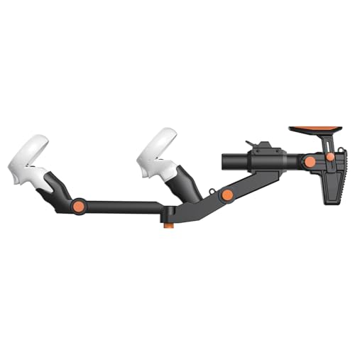 VR Gunstock for Quest 2 3 3S Pro – Adjustable FPS Controller Accessories with Magnetic Attachment N174248