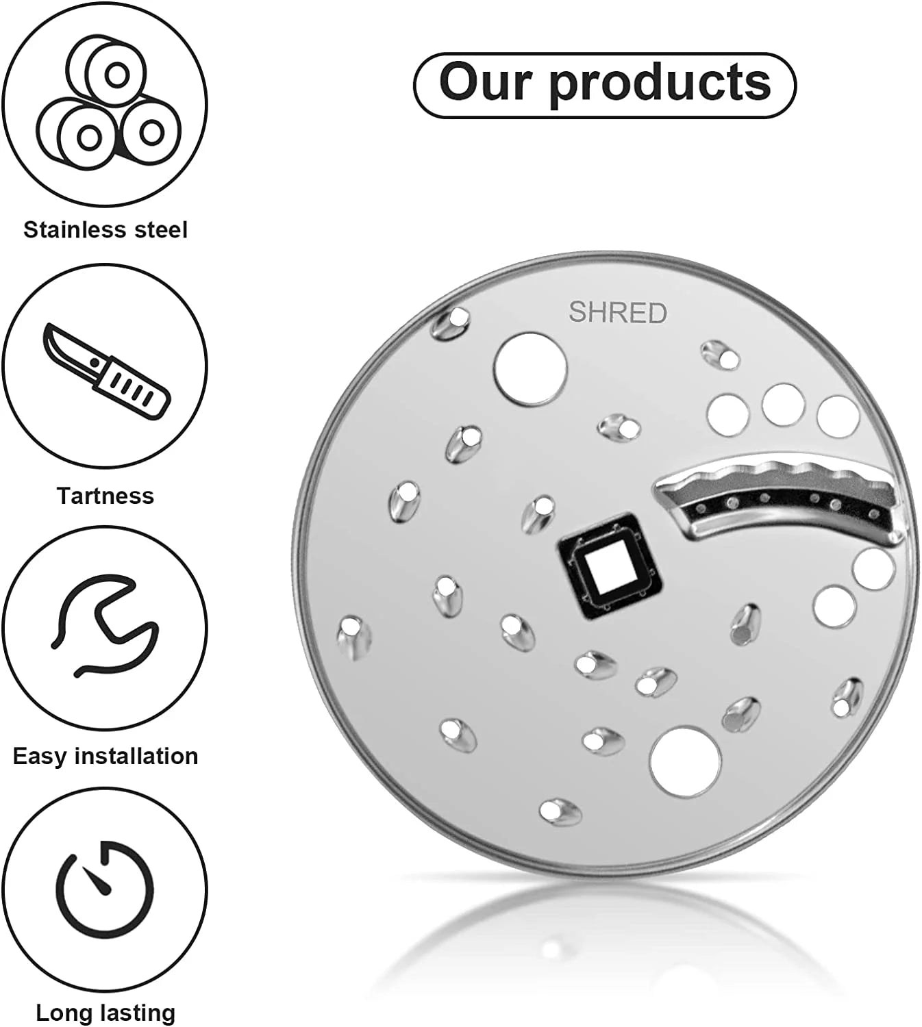 Food Processor Slice and Shred Disc Blade F918531