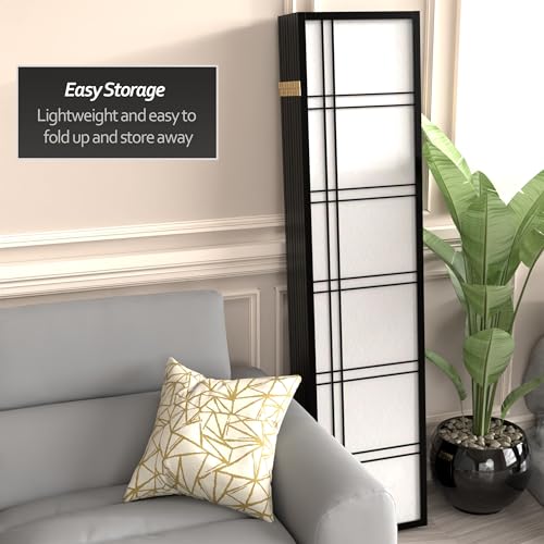 6 Panel Honey Room Divider D80902