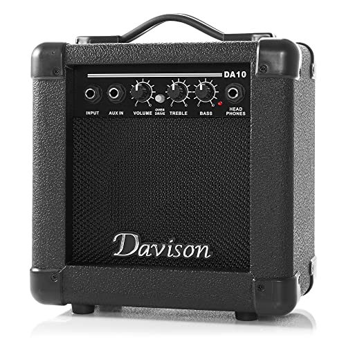 Electric Guitar with 10-Watt Amp, Black - Right Handed Beginner Kit C825707