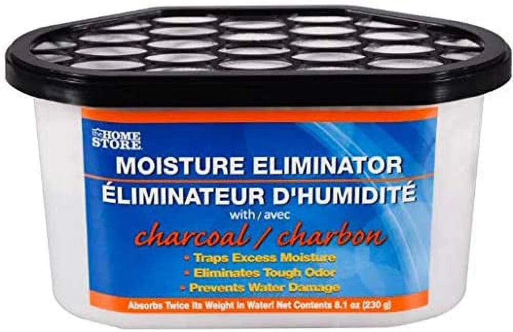 Charcoal Moisture Absorber Pellets, 3 Tubs W962