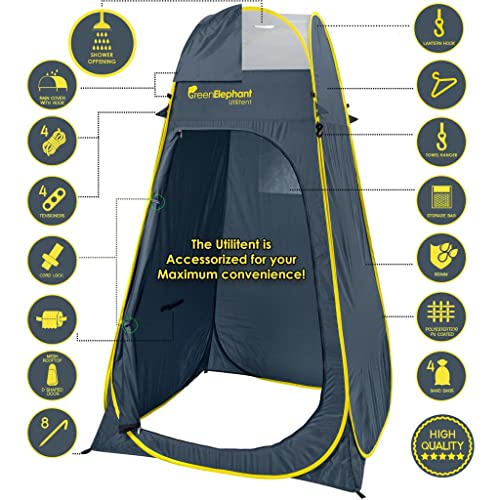 Portable Camping Shower Tent with Privacy U3418