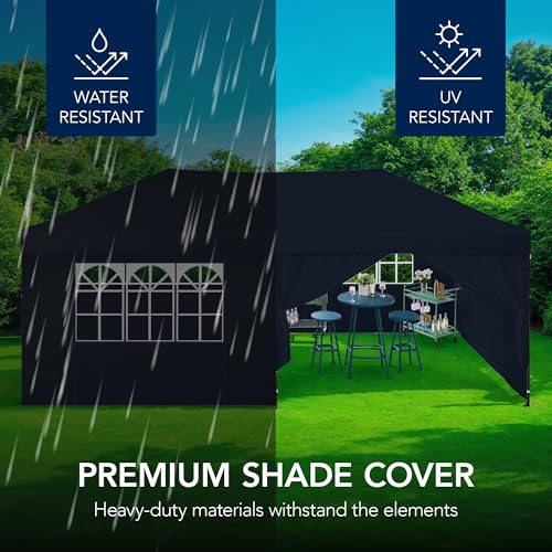 10x20 Party Tent, Waterproof Outdoor Canopy with Sidewalls S901683