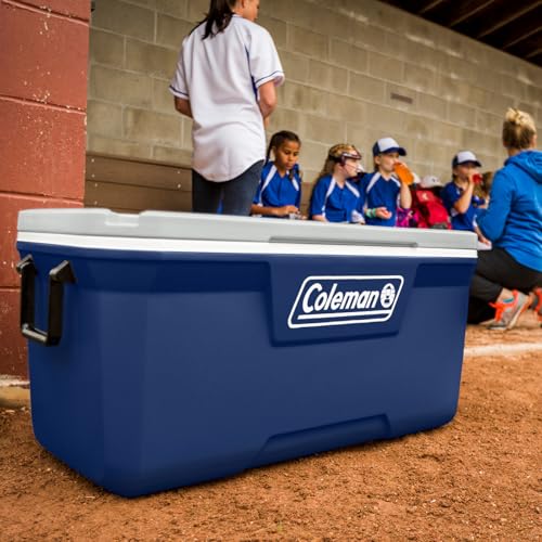 Insulated Portable Hard Cooler, Leak-Resistant, Keeps Ice up to 5 Days N135