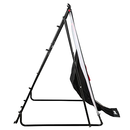 Baseball Pitching Target and Rebounder Net - 2-in-1 Pitch Trainer and Pitchback Net S812611