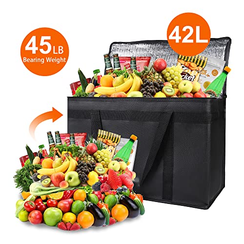 Insulated Food Delivery Bag Hot Cold Meal Carrier F1699