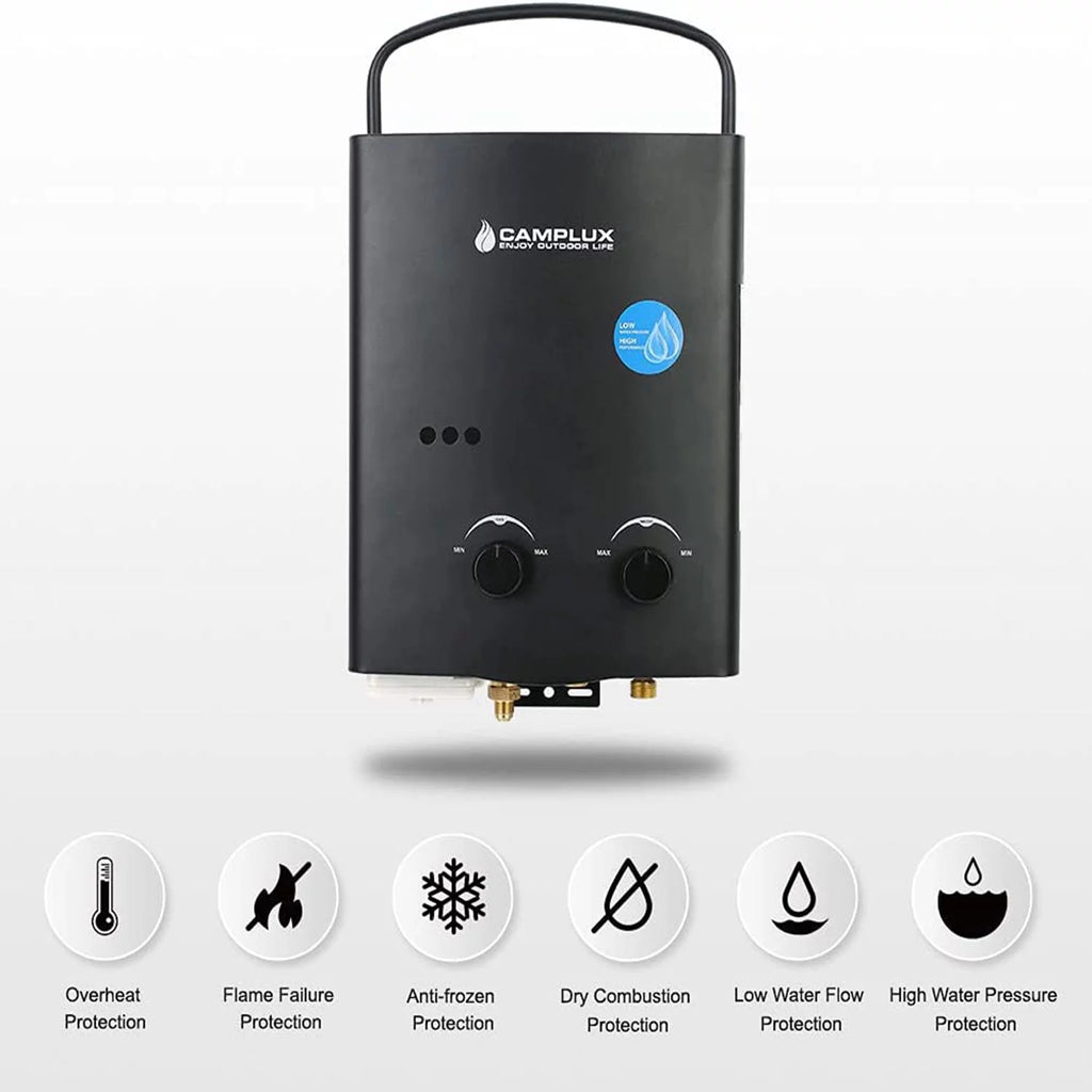Outdoor Portable Propane Tankless Water Heater with Pump G45406